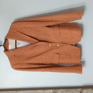 Suit jacket, woman's size 6, Banana Republic, rust